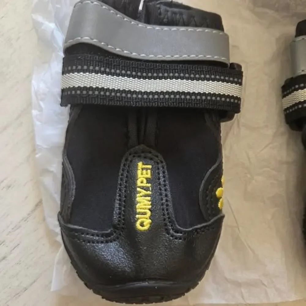 QUMY Dog Shoes Paw Protectors for Hot Summer Pavement